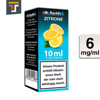 NIKOLIQUIDS ZITRONE 6mg 2