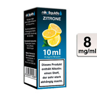 NIKOLIQUIDS ZITRONE 8mg gallery